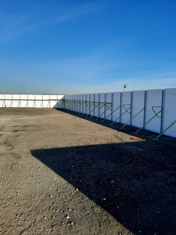 Residential foundations braced with the ICF bracing system